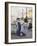 Shopping in Paris-Basile Lemeunier-Framed Giclee Print