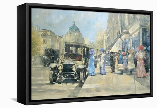 Shopping in Style-Peter Miller-Framed Premier Image Canvas