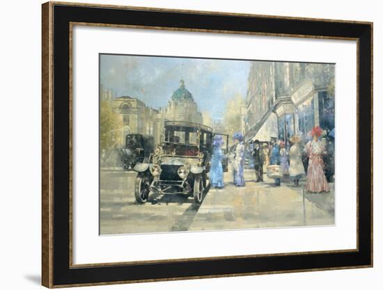 Shopping in Style-Peter Miller-Framed Giclee Print