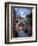 Shopping Street at Dusk, Bellagio, Lake Como, Lombardy, Italy, Europe-Frank Fell-Framed Premium Photographic Print