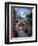 Shopping Street at Dusk, Bellagio, Lake Como, Lombardy, Italy, Europe-Frank Fell-Framed Photographic Print