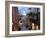 Shopping Street at Dusk, Bellagio, Lake Como, Lombardy, Italy, Europe-Frank Fell-Framed Premium Photographic Print