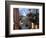 Shopping Street at Dusk, Bellagio, Lake Como, Lombardy, Italy, Europe-Frank Fell-Framed Photographic Print