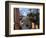 Shopping Street at Dusk, Bellagio, Lake Como, Lombardy, Italy, Europe-Frank Fell-Framed Photographic Print