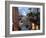 Shopping Street at Dusk, Bellagio, Lake Como, Lombardy, Italy, Europe-Frank Fell-Framed Photographic Print