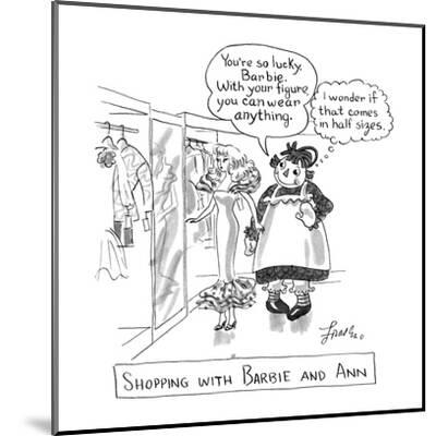 barbie shopping cartoon