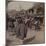 'Shops and crowds on Batsumati Street, in the native quarter, Yokohama, Japan', 1904-Unknown-Mounted Photographic Print