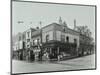 Shops and Sign to Putney Roller Skating Rink, Putney Bridge Road, London, 1911-null-Mounted Photographic Print