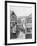 Shops in an Apothecary's Street: Barber-null-Framed Giclee Print