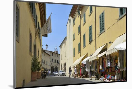 Shops in the Centre of the Old Town, Radda in Chianti, Tuscany, Italy, Europe-Peter Richardson-Mounted Photographic Print