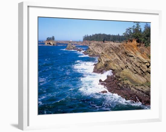 Shore Acres State Park, Oregon Coast, USA-Janis Miglavs-Framed Photographic Print