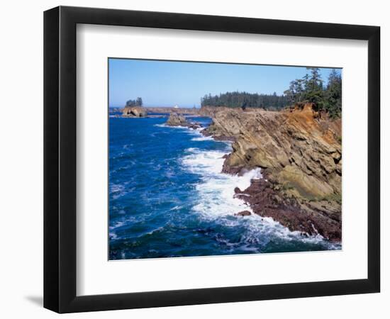 Shore Acres State Park, Oregon Coast, USA-Janis Miglavs-Framed Photographic Print