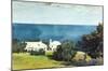 Shore at Bermuda-Winslow Homer-Mounted Art Print