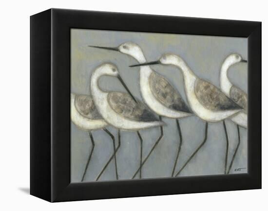 Shore Birds I-Norman Wyatt Jr^-Framed Stretched Canvas
