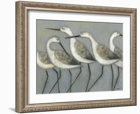 Shore Birds I-Norman Wyatt Jr^-Framed Premium Giclee Print