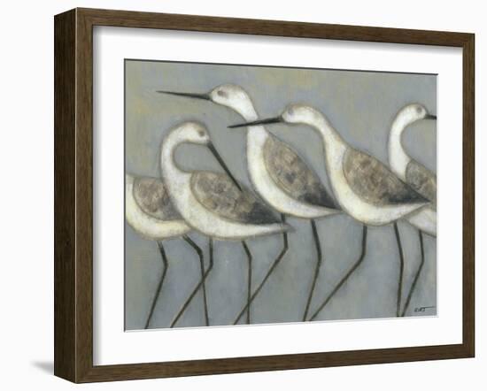 Shore Birds I-Norman Wyatt Jr^-Framed Premium Giclee Print