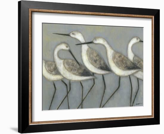 Shore Birds I-Norman Wyatt Jr^-Framed Premium Giclee Print