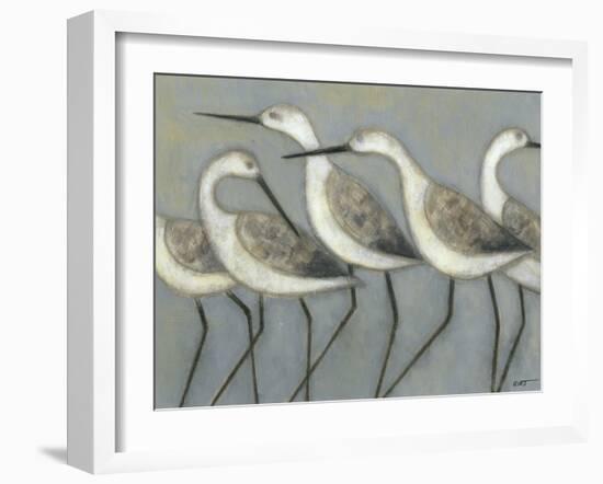 Shore Birds I-Norman Wyatt Jr^-Framed Premium Giclee Print