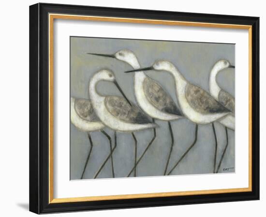 Shore Birds I-Norman Wyatt Jr^-Framed Premium Giclee Print