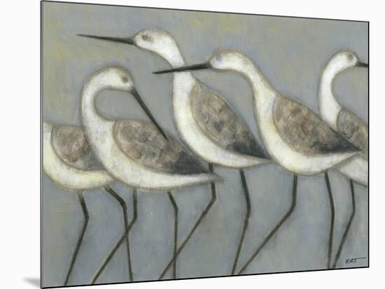 Shore Birds I-Norman Wyatt Jr^-Mounted Art Print