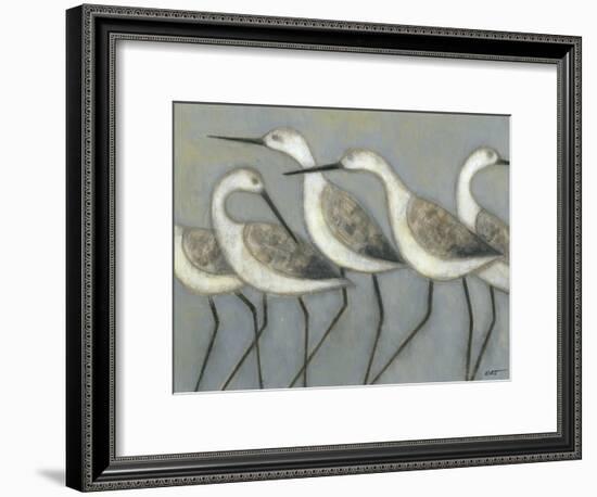 Shore Birds I-Norman Wyatt Jr^-Framed Art Print