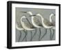 Shore Birds I-Norman Wyatt Jr^-Framed Art Print