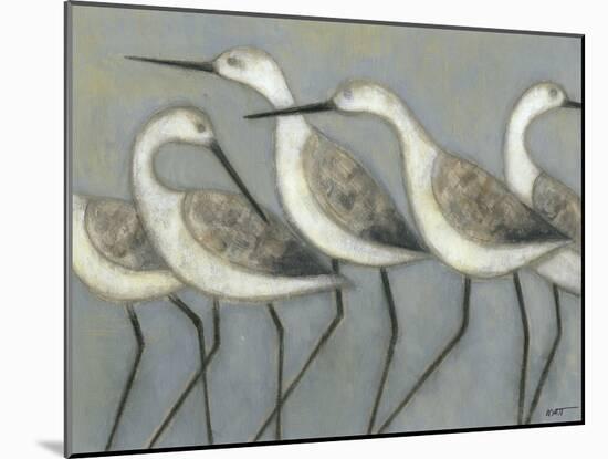 Shore Birds I-Norman Wyatt Jr^-Mounted Art Print