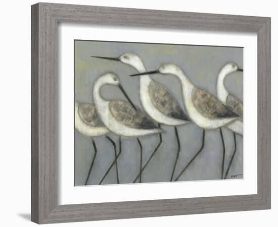 Shore Birds I-Norman Wyatt Jr.-Framed Art Print