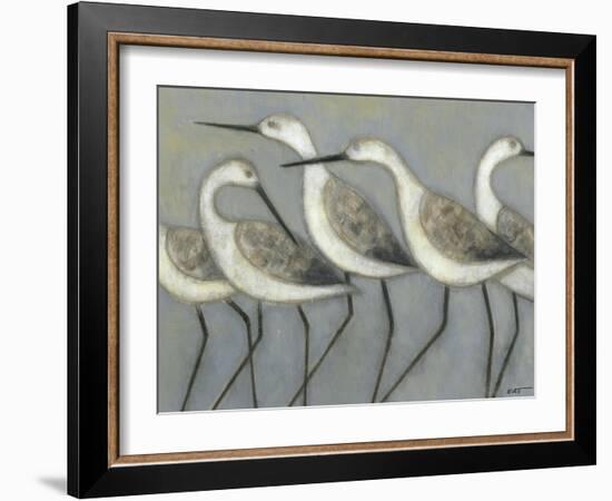 Shore Birds I-Norman Wyatt Jr.-Framed Art Print