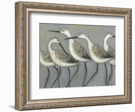 Shore Birds I-Norman Wyatt Jr.-Framed Art Print