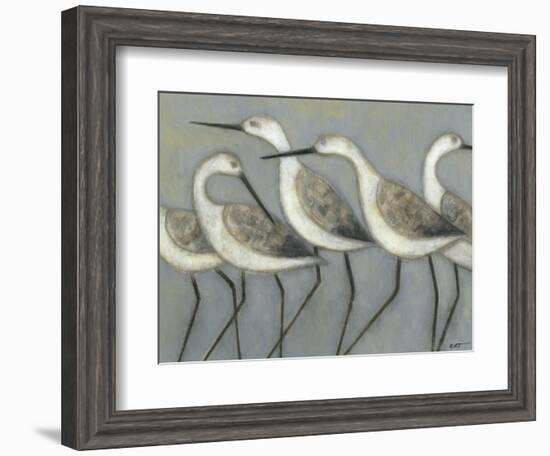 Shore Birds I-Norman Wyatt Jr.-Framed Art Print