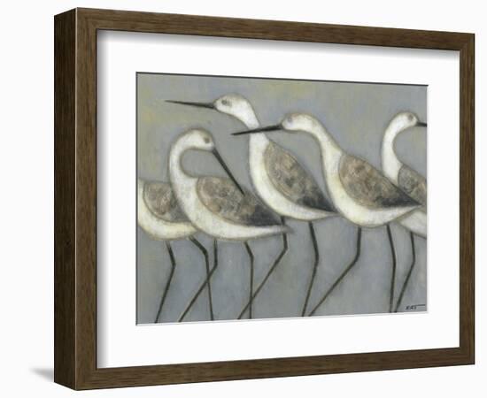 Shore Birds I-Norman Wyatt Jr.-Framed Art Print