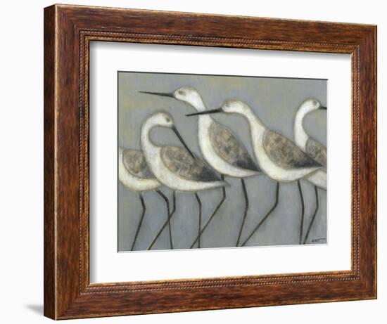 Shore Birds I-Norman Wyatt Jr.-Framed Art Print