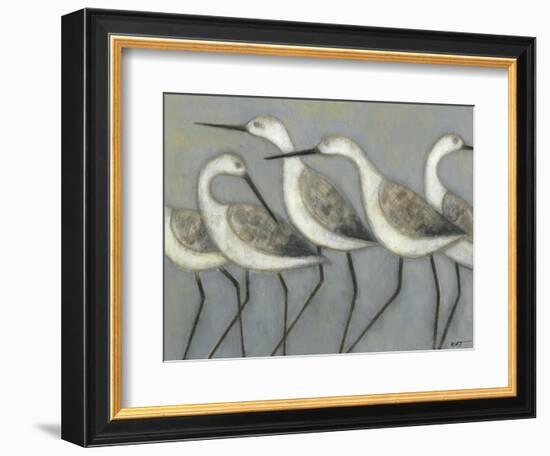 Shore Birds I-Norman Wyatt Jr.-Framed Art Print