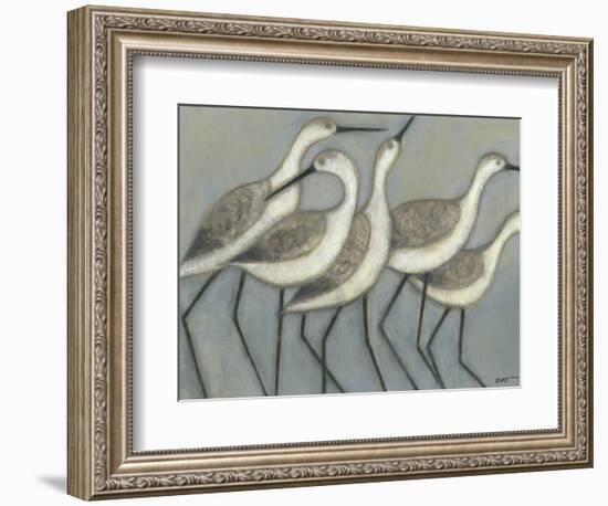 Shore Birds II-Norman Wyatt Jr.-Framed Art Print