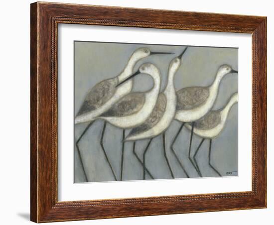 Shore Birds II-Norman Wyatt Jr.-Framed Art Print