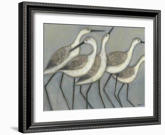 Shore Birds II-Norman Wyatt Jr.-Framed Art Print