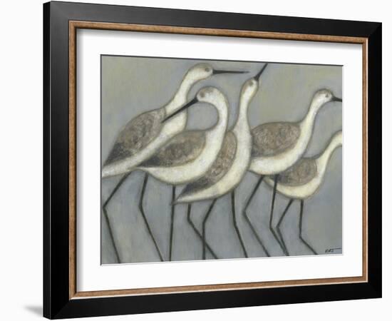 Shore Birds II-Norman Wyatt Jr.-Framed Art Print