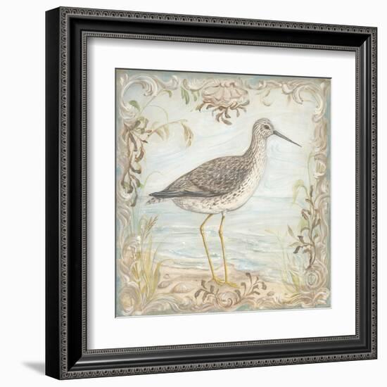 Shore Birds III-Kate McRostie-Framed Art Print