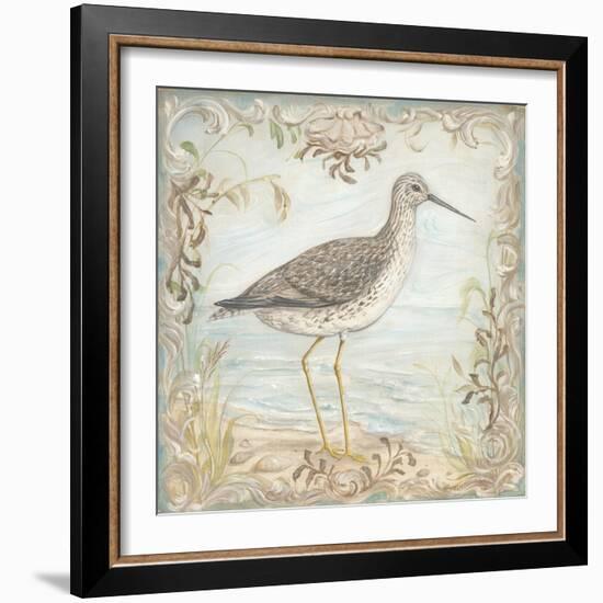 Shore Birds III-Kate McRostie-Framed Art Print