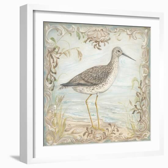 Shore Birds III-Kate McRostie-Framed Art Print