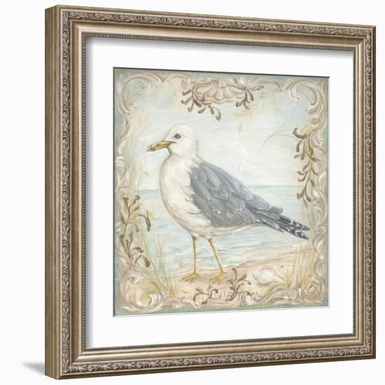 Shore Birds IV-Kate McRostie-Framed Art Print