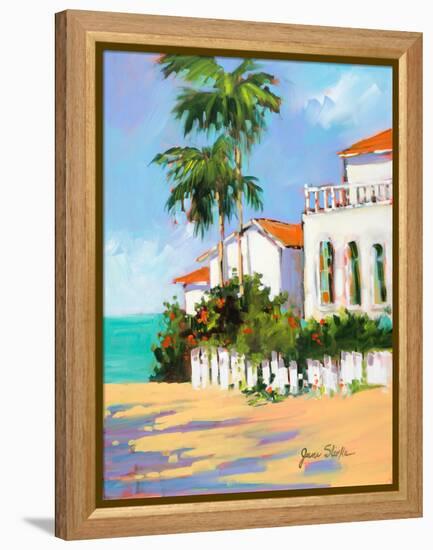 Shore House-Jane Slivka-Framed Stretched Canvas