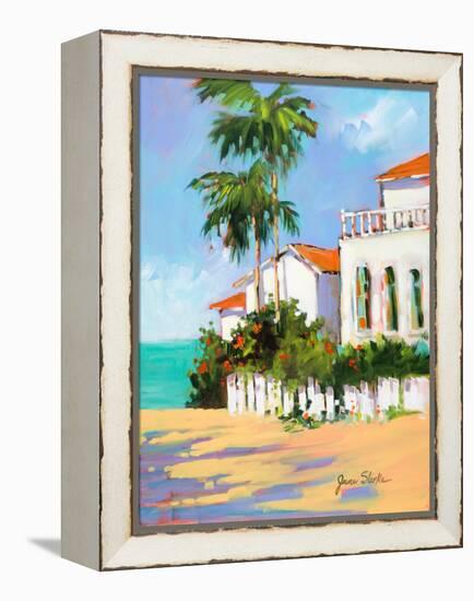 Shore House-Jane Slivka-Framed Stretched Canvas