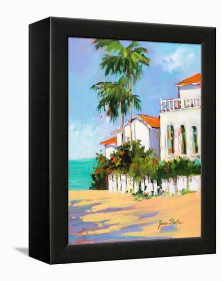 Shore House-Jane Slivka-Framed Stretched Canvas