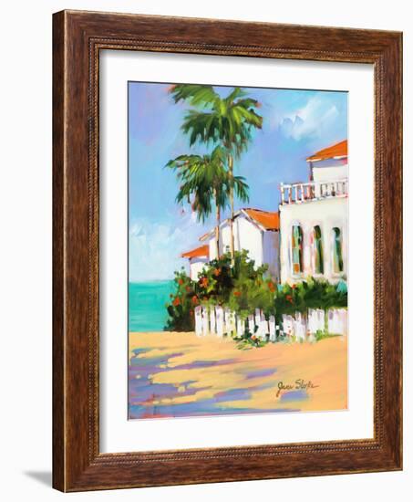 Shore House-Jane Slivka-Framed Art Print