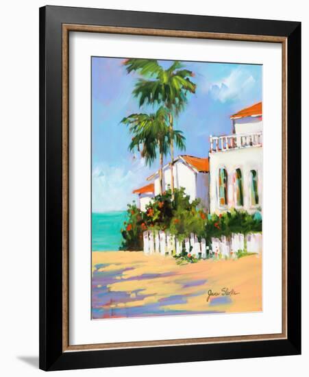 Shore House-Jane Slivka-Framed Art Print