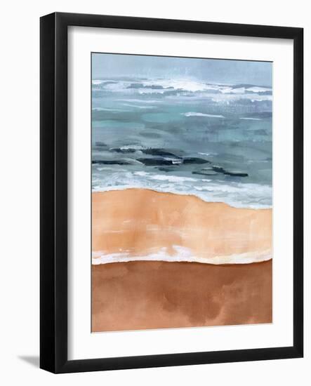 Shore Layers I-Victoria Borges-Framed Art Print