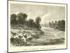 Shore of Sangobatea, Country of the Antis-Édouard Riou-Mounted Giclee Print