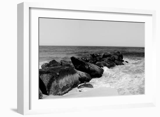 Shore Panorama II-Jeff Pica-Framed Photographic Print
